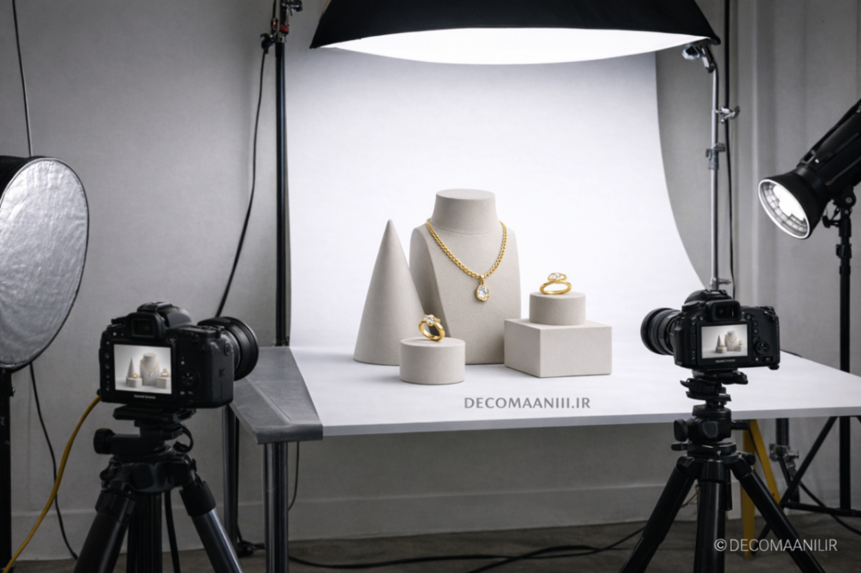 راهنمای استاندارد عکاسی زیورآلات و طلا