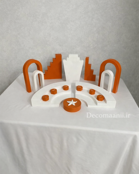 پک ویترین آماده انگشتر و دستبند – کانسپت تراکوتا