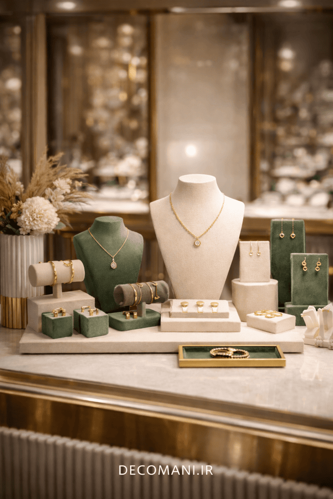 بهترین استند برای ویترین طلافروشی چیست؟