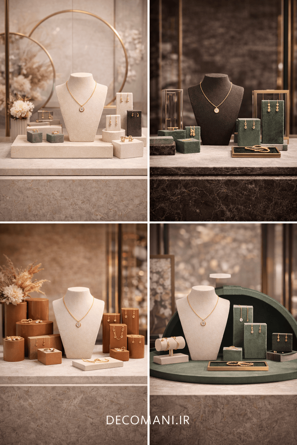 چیدمان پیشنهادی برای بیشترین مکث مشتری